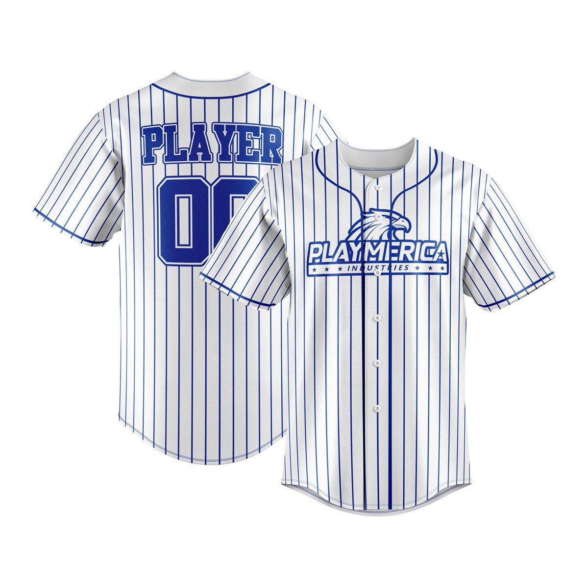 fully customizable baseball uniform