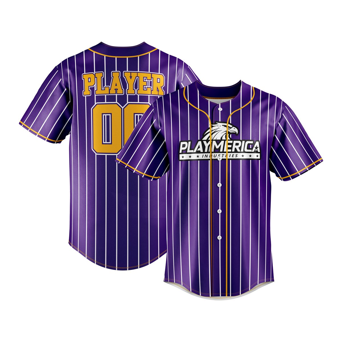 customizable baseball uniform