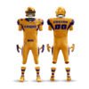 Sublimated football jersey with team logo
