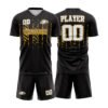 Personalized soccer jersey and shorts