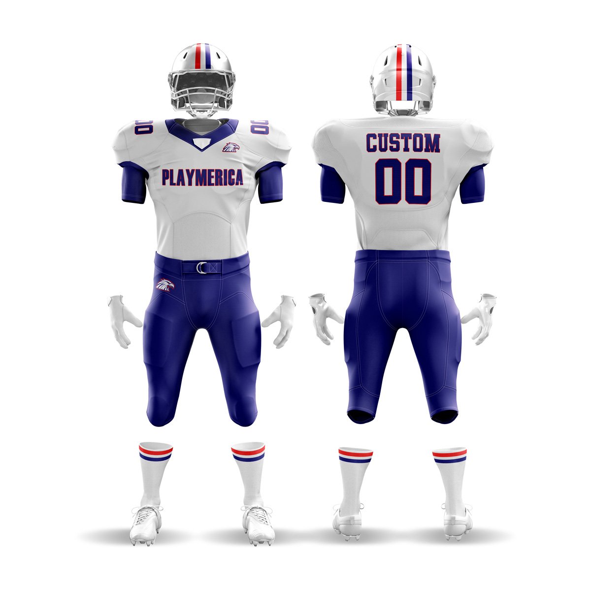 Custom Sublimated Football Jersey & Pants