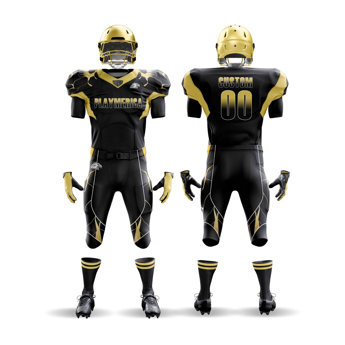 Custom American Football Uniform Set