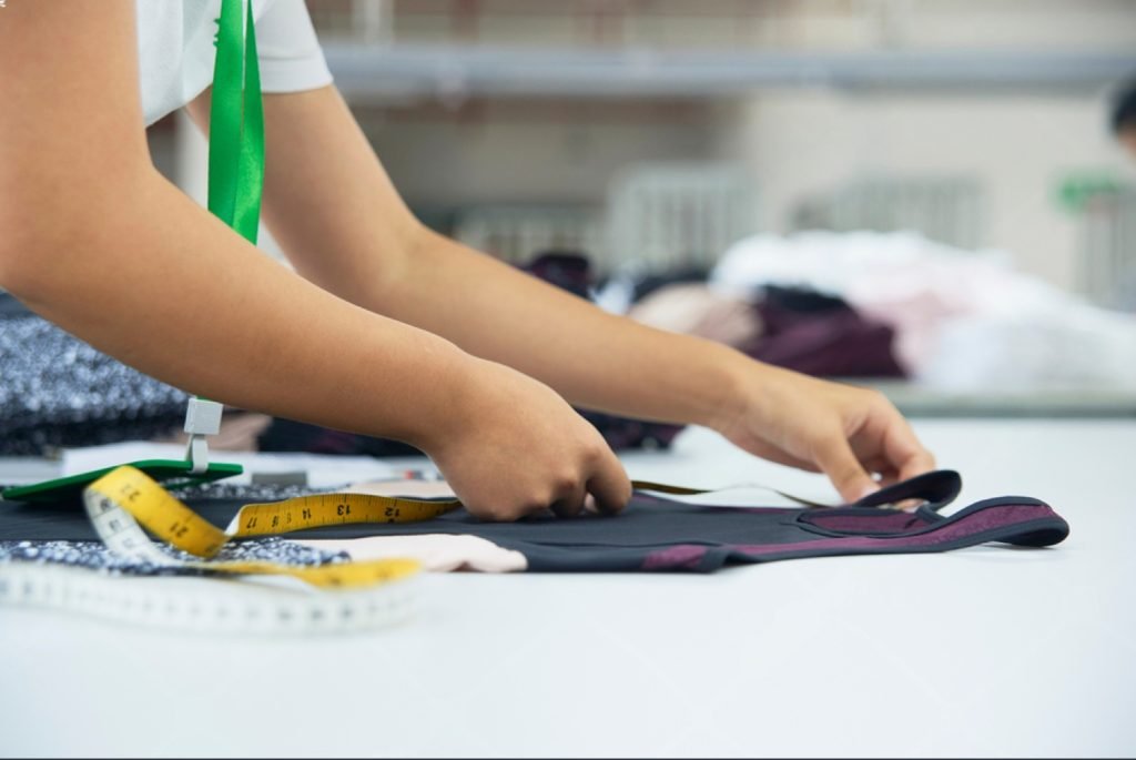 Quality inspection of finished sportswear garments