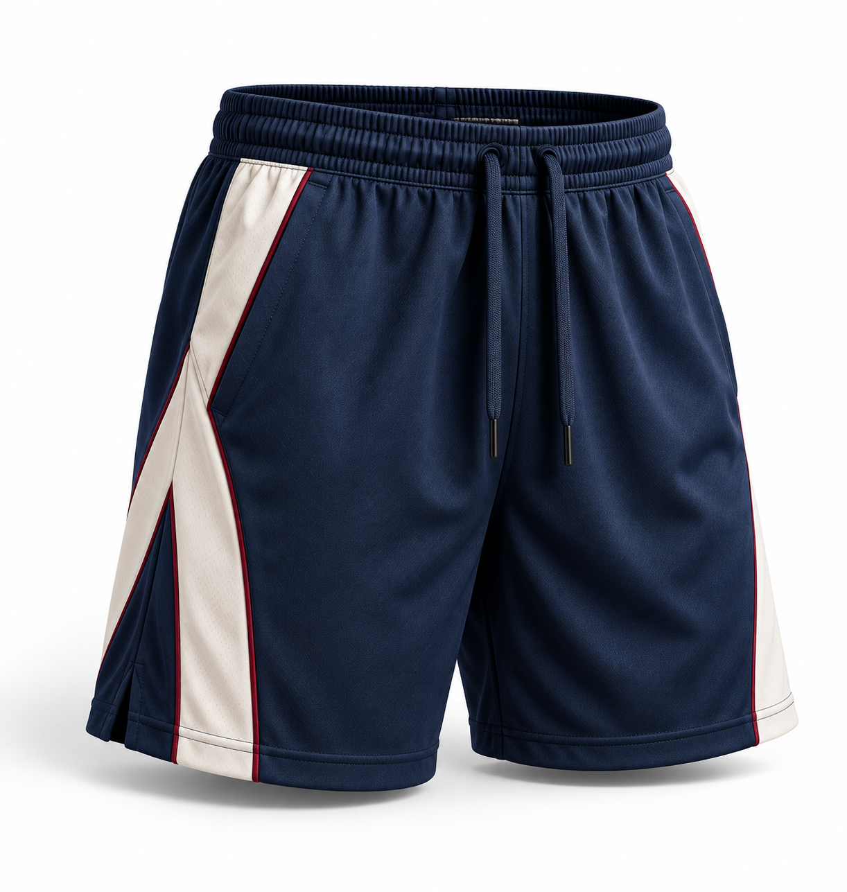 Custom cut and sew sports shorts